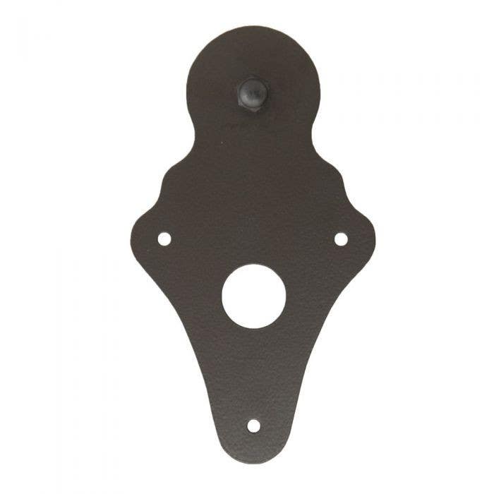 Custom Service Hardware QG.1310.IC.08-NR Ice Cream Cone Hardware Short Bracket Kit Black