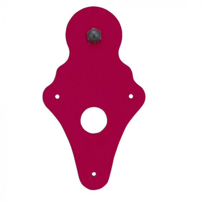 Custom Service Hardware QG.1310.IC.11-NR Ice Cream Cone Hardware Short Bracket Kit Barn Red
