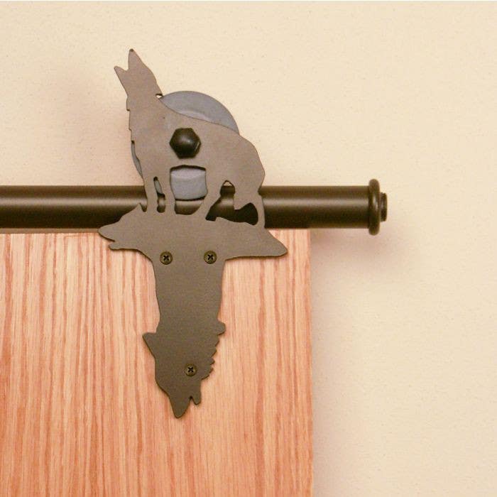 Custom Service Hardware QG.1310.NK.07-NR Kaminski Wolf Short Bracket Kit Oil Rubbed Bronze