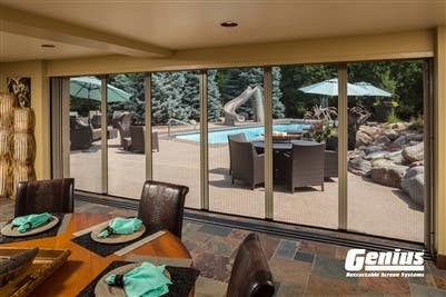 Genius GSH Sheer Classic - Custom Made Screen For Doors