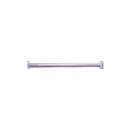Bobrick B-6107 ClassicSeries Heavy-Duty Shower Curtain Rod, Finish-Satin