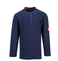 Portwest FR02 Bizflame Henley Neck T-Shirt