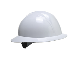 Portwest PS52WHR Full Brim Helmet Future, Color- White