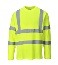 Portwest S278 Hi-Vis Cotton Comfort T-Shirt L/S