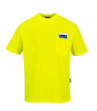 Portwest S578 Day-Vis Pocket Short Sleeve T-Shirt