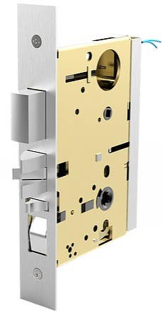 Accurate Lock & Hardware M9134E/M9034E Motor Drive Electrified Mortise Lock w/ Mech. Deadbolt