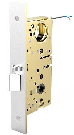 Accurate Lock & Hardware M8700E/M8800E Motor Drive Narrow Backset Electrified Mortise Lock