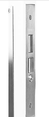 Accurate Lock & Hardware SL9100PDL Self-Latching Pocket Door Hardware Set