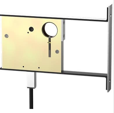 Accurate Lock & Hardware 9500VR Vertical Rod Lock Only for Sliding Door Applications