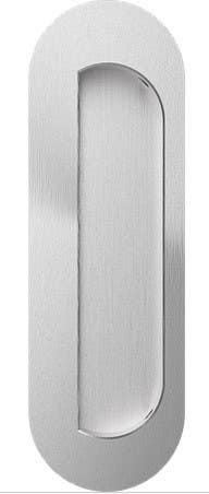 Accurate Lock & Hardware FC7002/5002 Obround Flush Pull, Concealed Fasteners