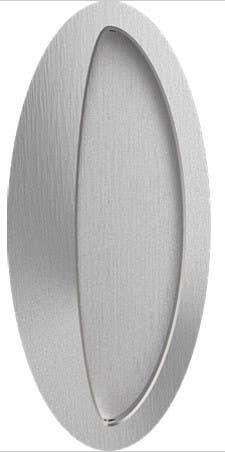 Accurate Lock & Hardware FC5005/3005 Oval Flush Pull, Concealed Fasteners
