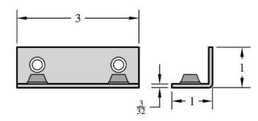 Accurate Lock & Hardware 84-1 Angle Stop