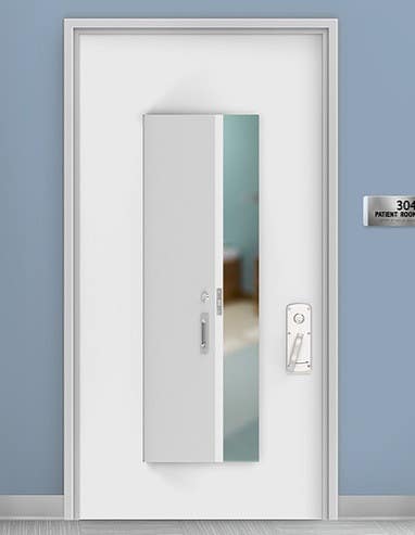 Accurate Lock & Hardware LR 7200 Ligature Resistant Auxiliary Lockset, For 1-3/4" Door