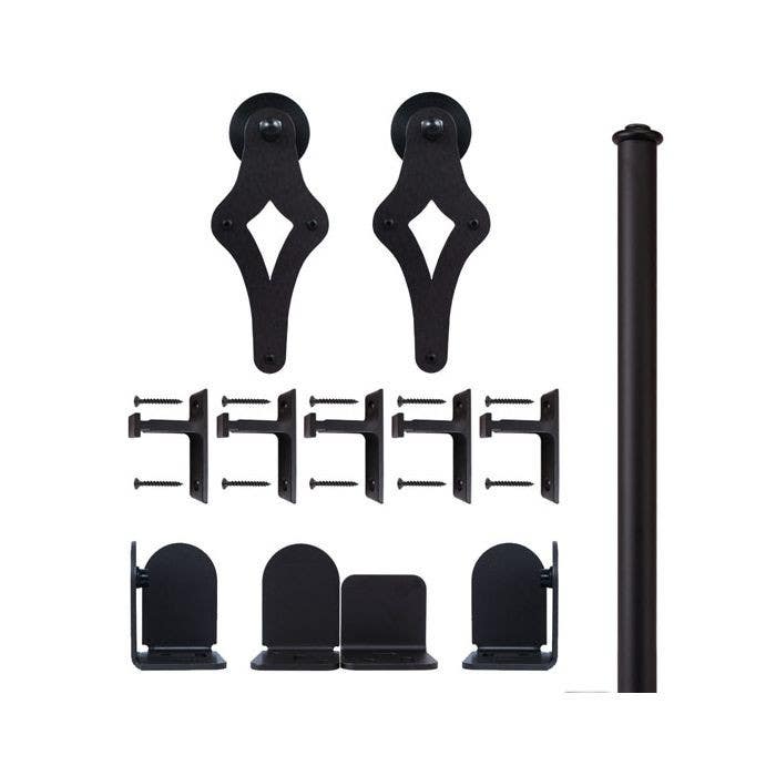 Custom Service Hardware QG.1300.PL. Palm-Leis Hardware Short Bracket Kit