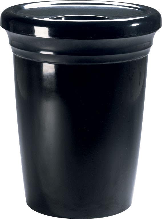 Peter Pepper 106 Montreal Fiberglass Trash Receptacle PPP Finish