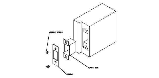 TownSteel DBM Mortise Deadbolt Lock w/ Standard 6-pin Cylinder