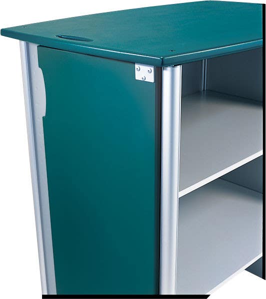 Peter Pepper 7970 Wheelies Hospitality Cart 2 Hinged Locking Door W/ 1 adjustable shelf