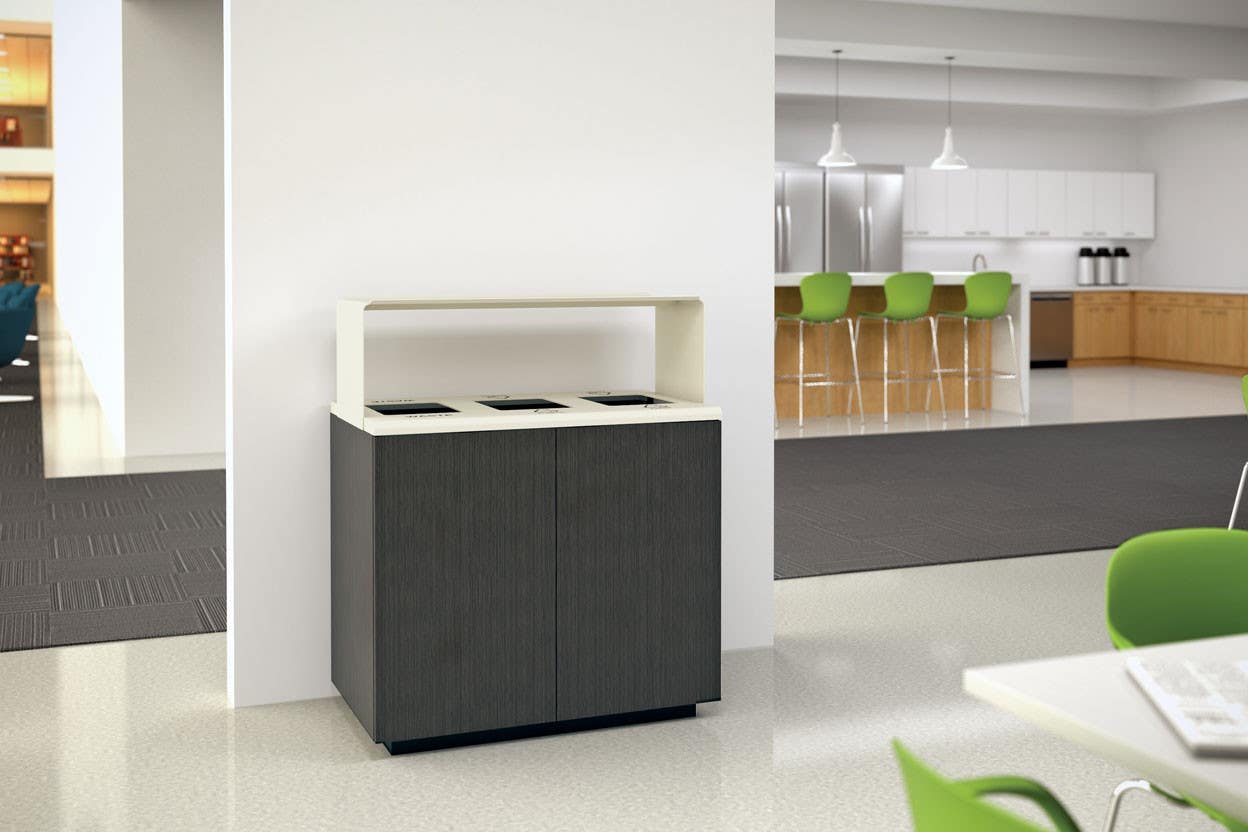 Peter Pepper RF ReForm Waste & Recycling Receptacle