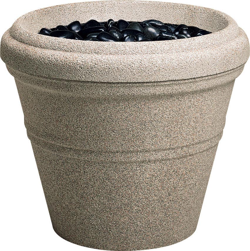 Peter Pepper T Tapered Fiberglass Planter PPP Finish