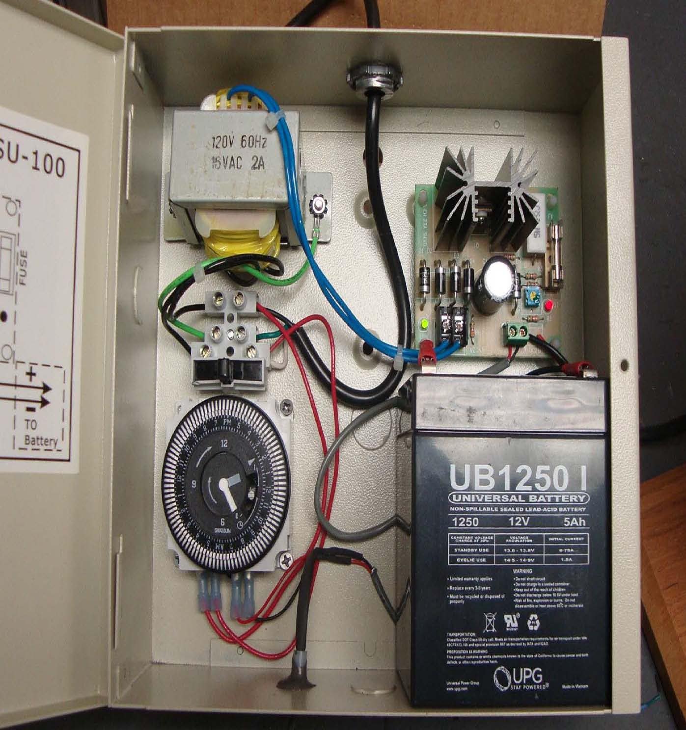 TownSteel TME Timer Lock w/ Electrified Mortise Chassis & Status Indicator - Escutcheon, Satin Chrome