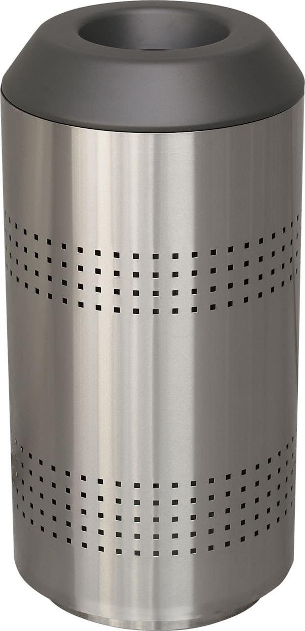 Peter Prpper TMR2040T Timo Round - Top Opening Trash And Recycling Receptacle