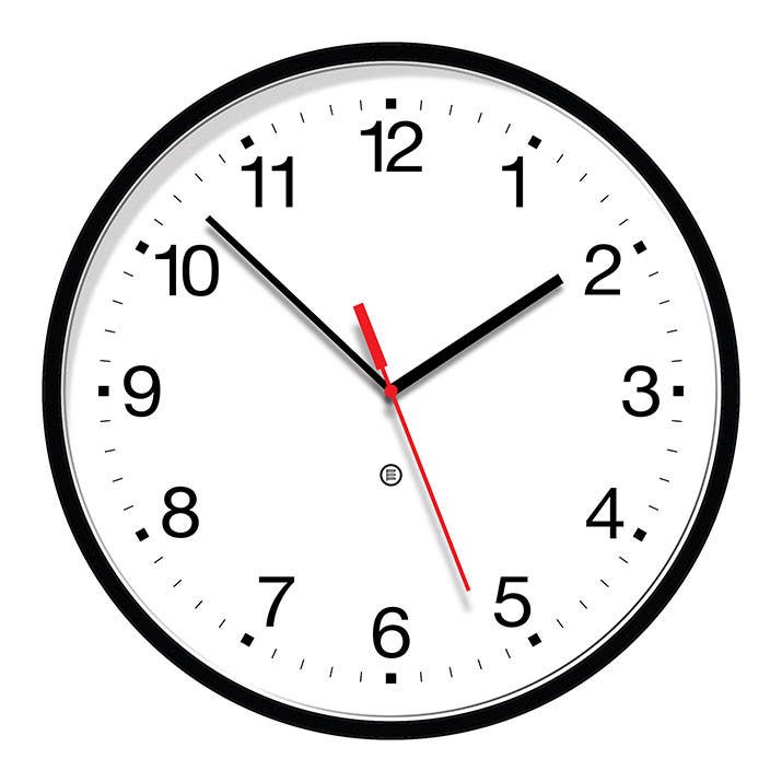 Peter Pepper 820 Clock W/ Flush Acrylic Cover