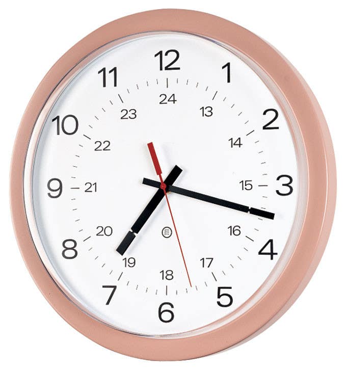 Peter Pepper 843 14" Diameter Clock