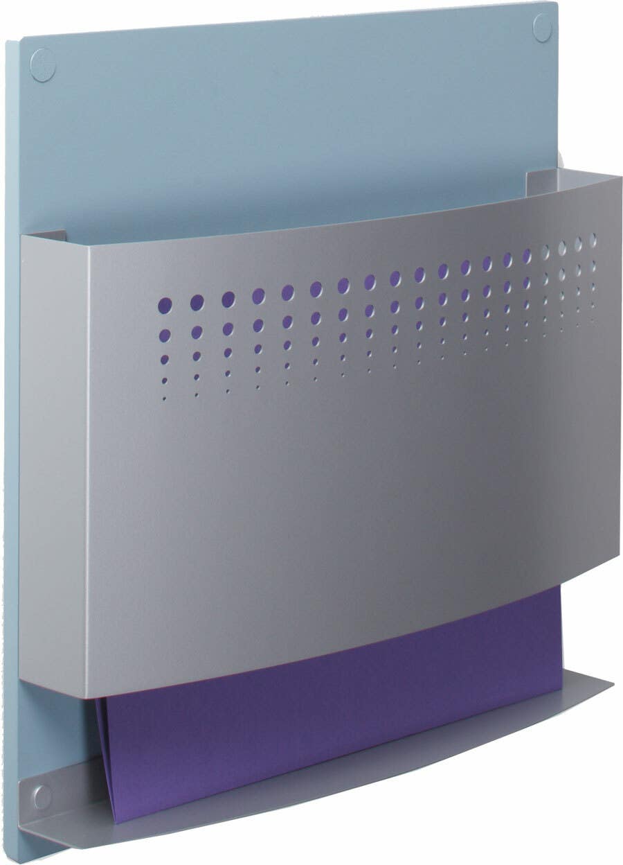 Peter Pepper 4111H HIPAA 1 Curved Pocket Medical File & Chart Holder Wall Mount