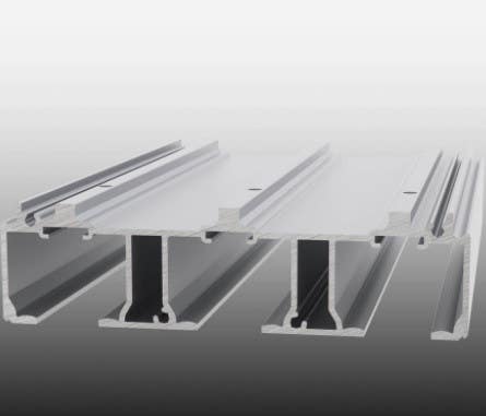 Cavity Sliders TSTM2 CS Top Mount Track - Double