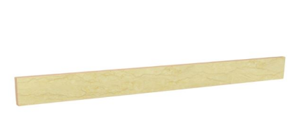 Bellaterra BACKSPLASH-CM 48" Creama Marfil Marble Backsplash - 48"x4"x0.67"