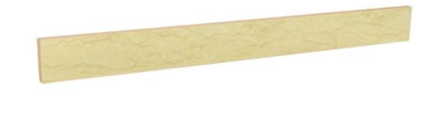 Bellaterra BACKSPLASH-CM 50" Cream Marble Backsplash - 50"x4"x0.67"