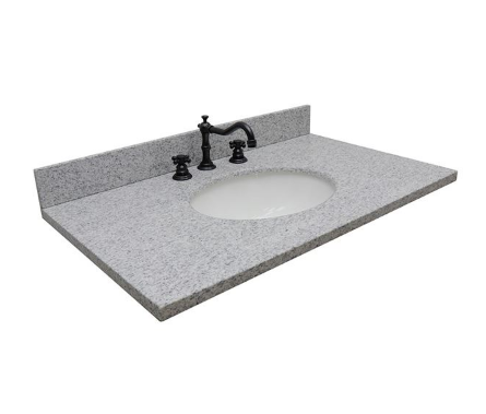 Bellaterra 430001-37 37" Granite Top With Oval Sink