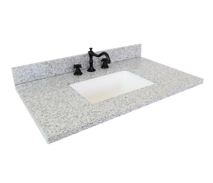 Bellaterra 430002-37 37" Granite Top With Rectangle Sink