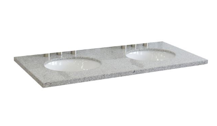 Bellaterra 430001-49D 49" Countertop And Double Oval Sink