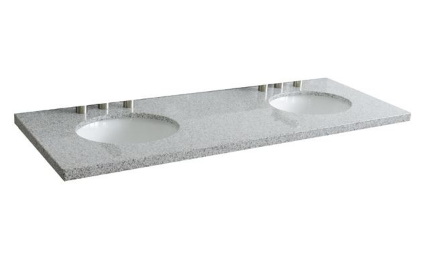 Bellaterra 430001-61D 61" Countertop And Double Oval Sink