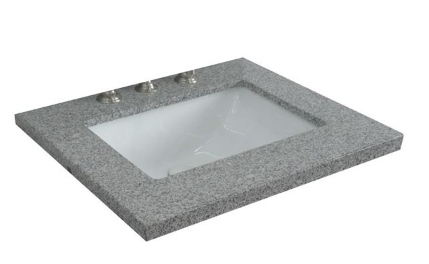 Bellaterra 430002-25 25" Countertop And Single Rectangle Sink
