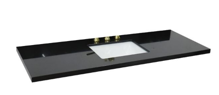 Bellaterra 430002-61 61" Countertop And Single Rectangle Sink