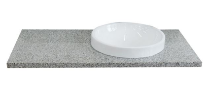 Bellaterra 430003-43R 43" Countertop And Single Round Right Sink