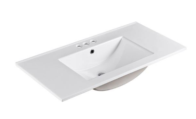 Bellaterra 303618 36 in. Single Sink Ceramic Top
