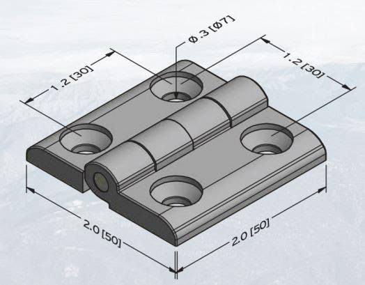 Illinois Lock Company PH60 Plastic Hinge