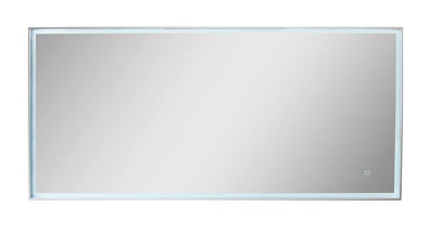 Bellaterra 808809-M 59 in. Rectangular LED Illuminated Mirror, Mount Type- Vertical