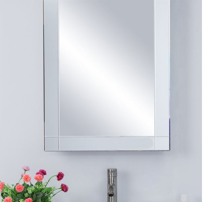 Bellaterra 808 Mirrored Medicine Cabinet, Mount Type- Surface Moun