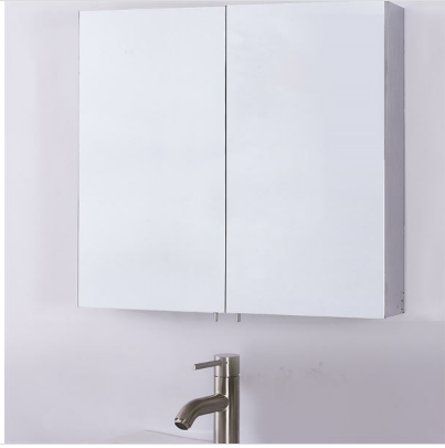 Bellaterra 808998-MC Double Door Mirrored Medicine Cabinet, Mount Type- Surface Mount