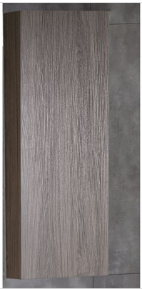 Bellaterra 500821-SIDE CABINET Wall Side Cabinet, Finish- Gray Brownish Oak