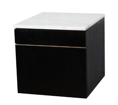 Bellaterra 804375A Side Cabinet Finish- Black Oak