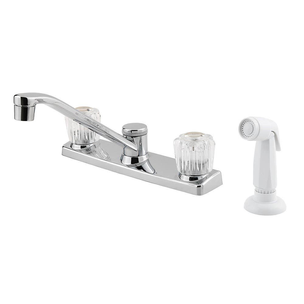 Pfister G135-4 Pfirst Series 2-Handle Kitchen Faucet