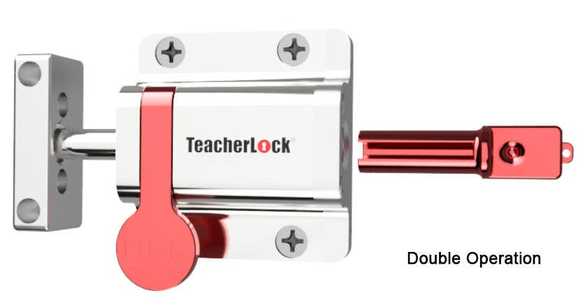 TeacherLock Classroom Active Shooter Lockdown Lock