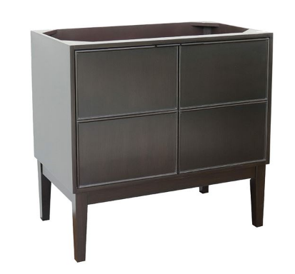 Bellaterra 400503-CP 36" Single Vanity In Cappuccino Finish - Cabinet Only