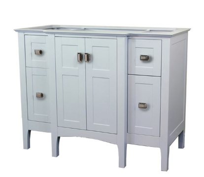 Bellaterra 77614 48" Single Vanity-Dark Gray-Cabinet Only