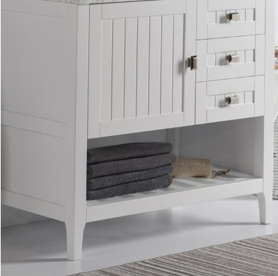 Bellaterra 77616-36 36" Double Vanity Cabinet Only